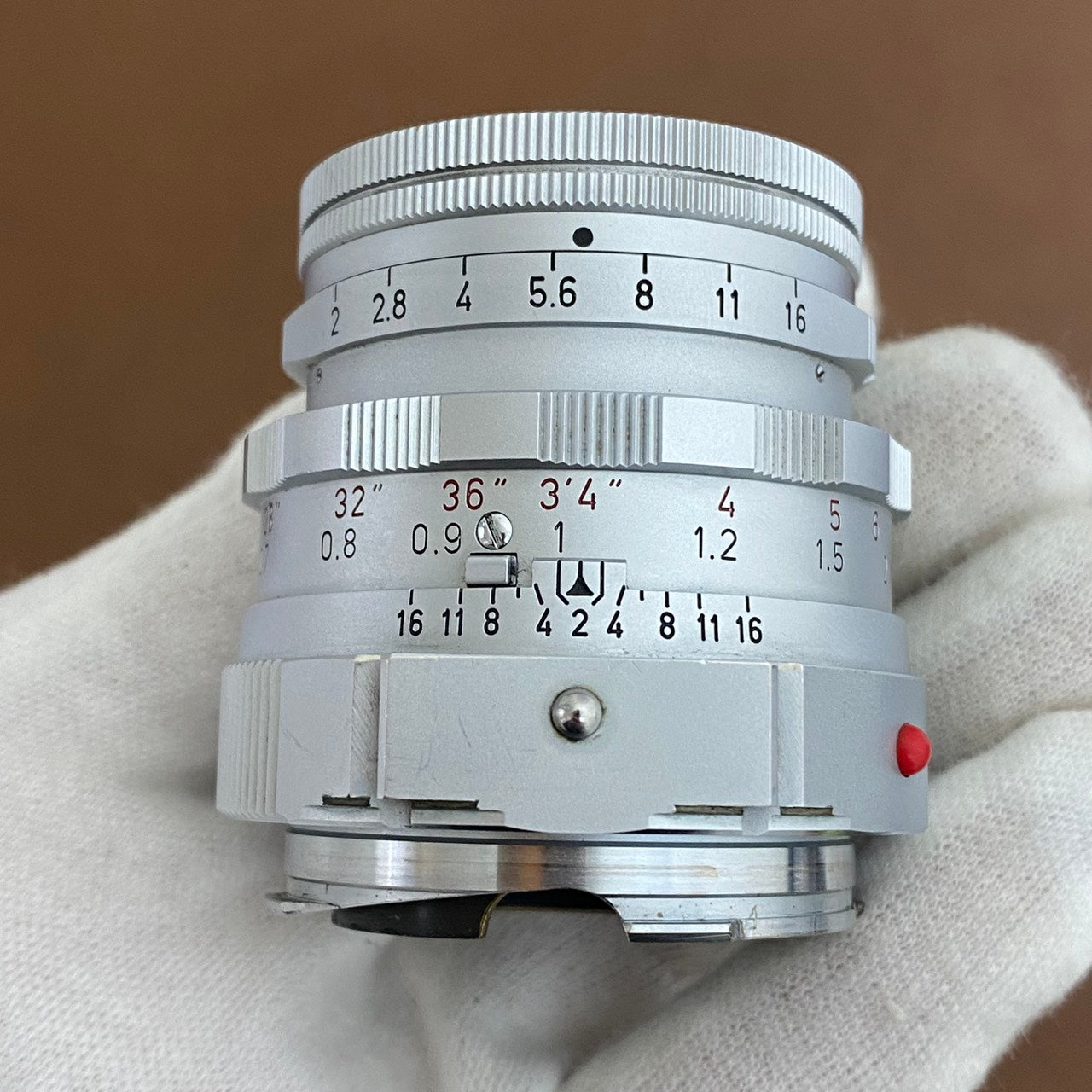 LEICA DR Summicron M50mm f2.0 眼鏡付き 1962年製 メンテナンス済み