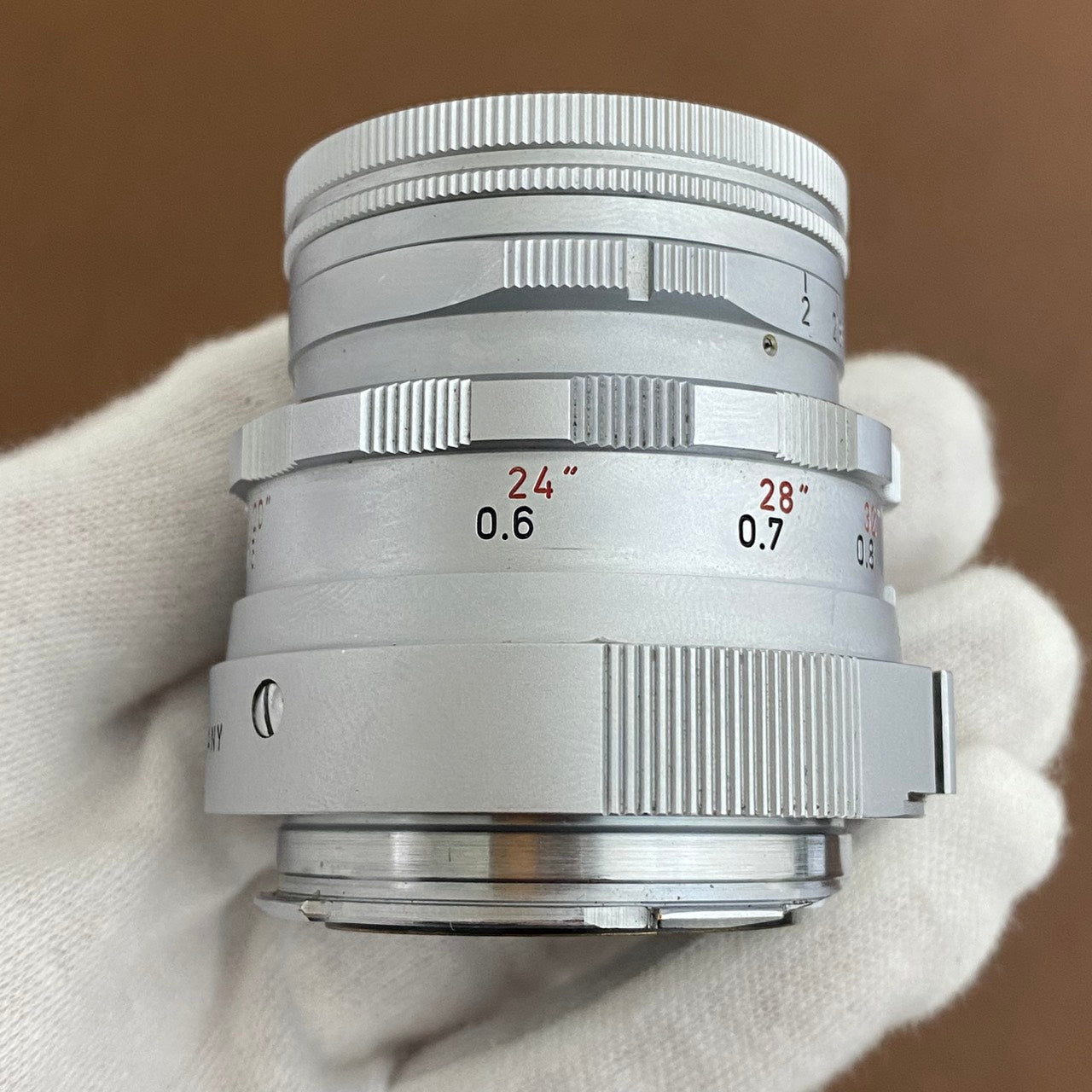LEICA DR Summicron M50mm f2.0 眼鏡付き 1970年製 メンテナンス済み