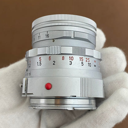 LEICA DR Summicron M50mm f2.0 眼鏡付き 1970年製 メンテナンス済み