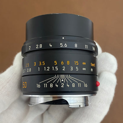 APO-Summicron M50mm f2.0 ASPH.Black 11141 修理点検済み