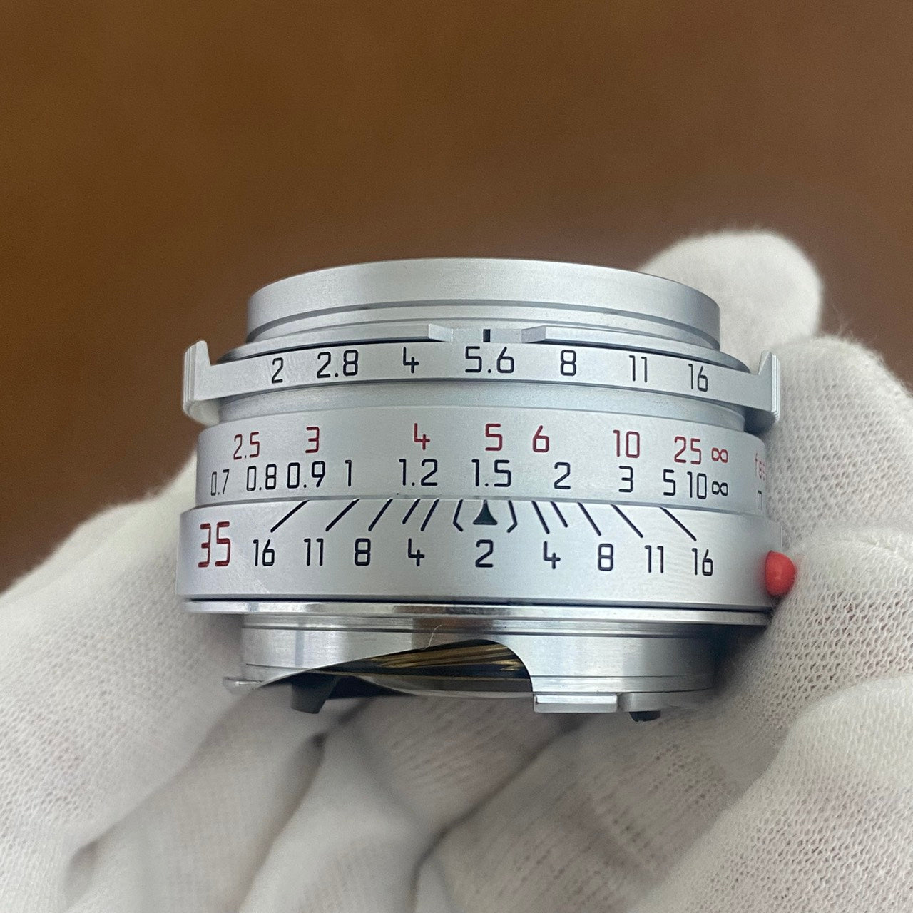 LEICA Summicron M35mm f2.0 7枚玉 Silver 1995年製 メンテナンス済み