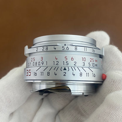 LEICA Summicron M35mm f2.0 7枚玉 Silver 1995年製 メンテナンス済み