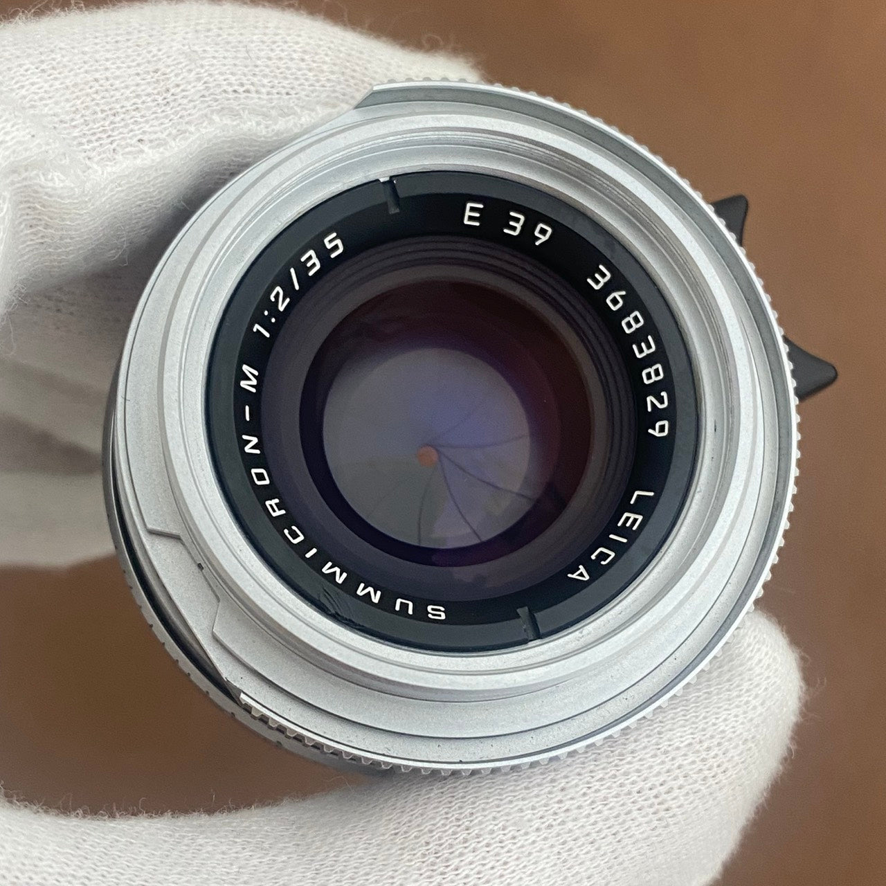 LEICA Summicron M35mm f2.0 7枚玉 Silver 1995年製 メンテナンス済み