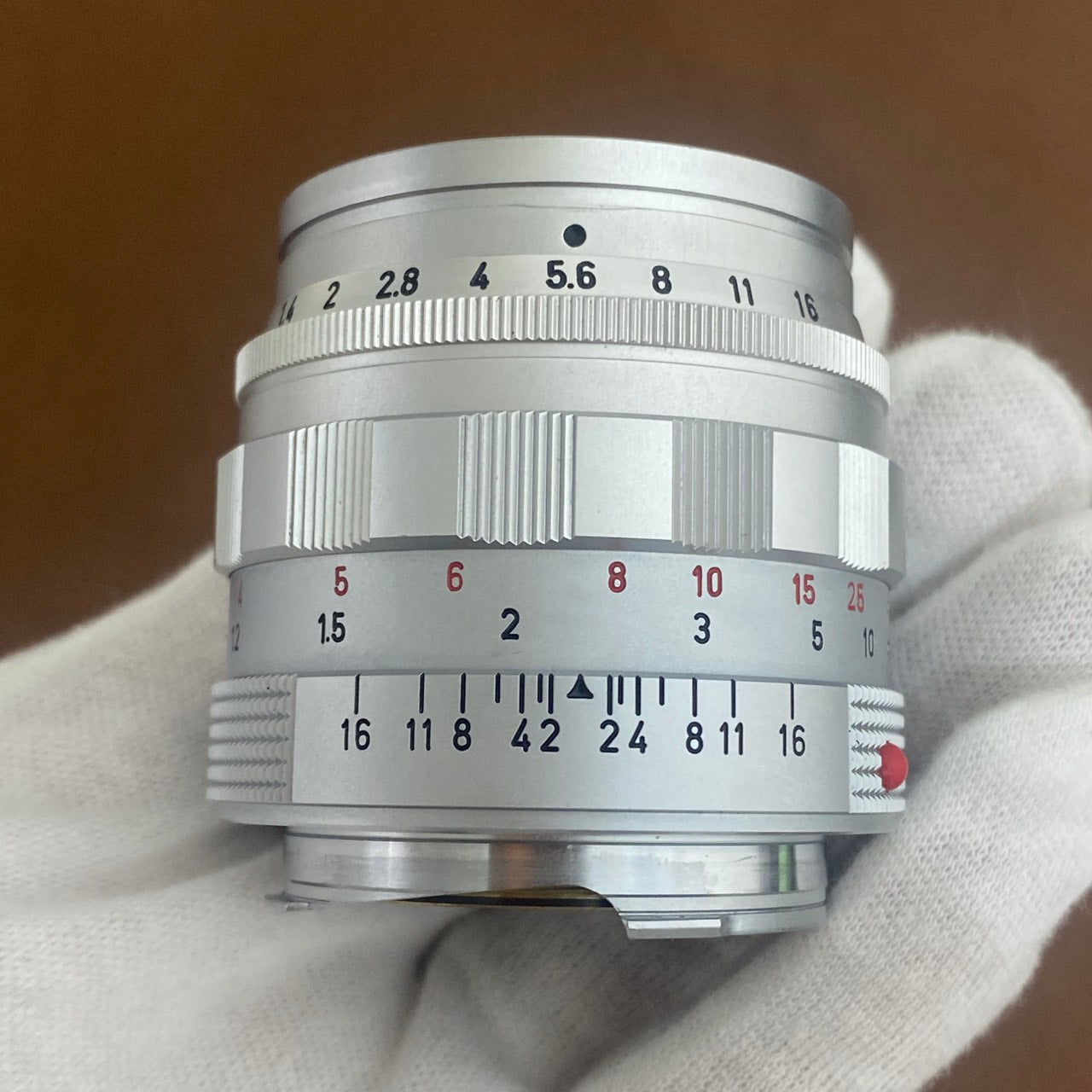 Summilux M50mm f1.4 2nd 貴婦人 Silver 金目 1964年製  メンテナンス済み