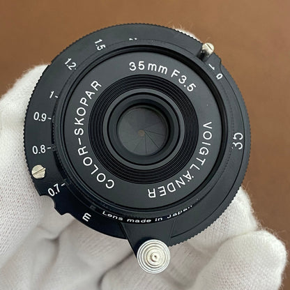 COLOR-SKOPAR 35mm F3.5 Aspherical VM ブラックペイント