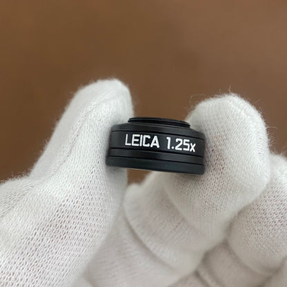 LEICA  ビューファインダー マグニファイヤーM 1.25x 12004 箱付き