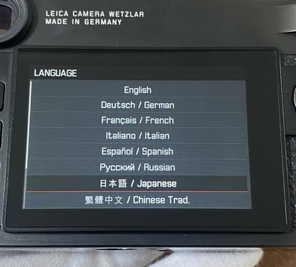 LEICA M10 Black Chrome