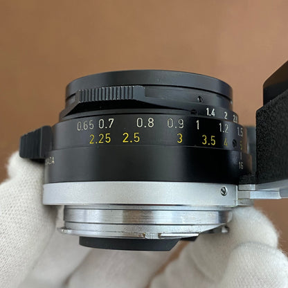 LEICA Summilux M35mm f1.4 2nd 眼鏡&ブラックストッパー付 1966年製
