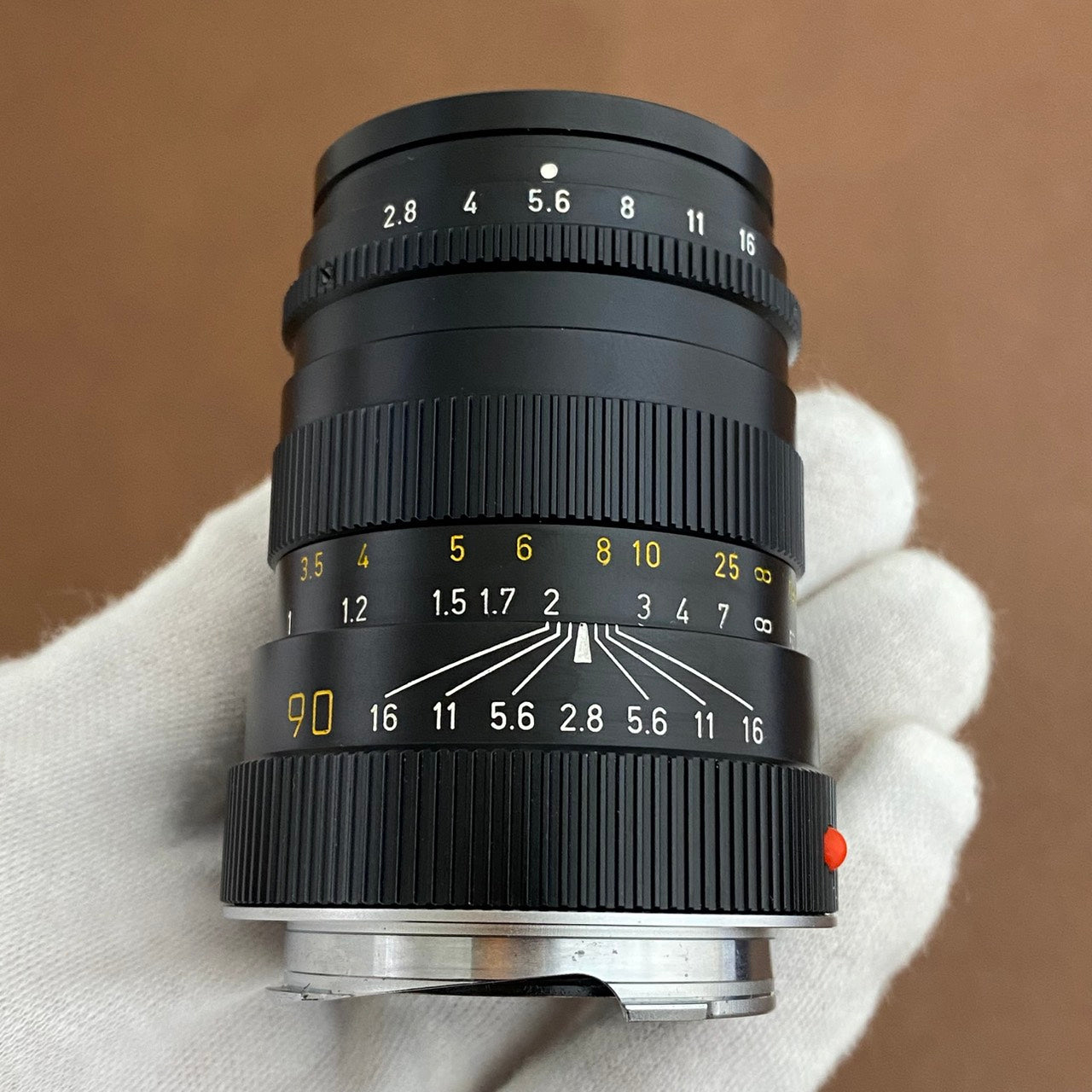 LEICA Tele-Elmarit M90mm f2.8 2nd Black 1984年製 箱＆フード付き