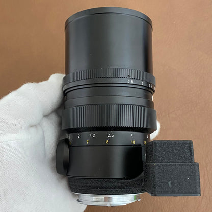 LEICA Elmarit M135mm f2.8 2nd 眼鏡付き 1974年製 箱付き メンテナンス済み