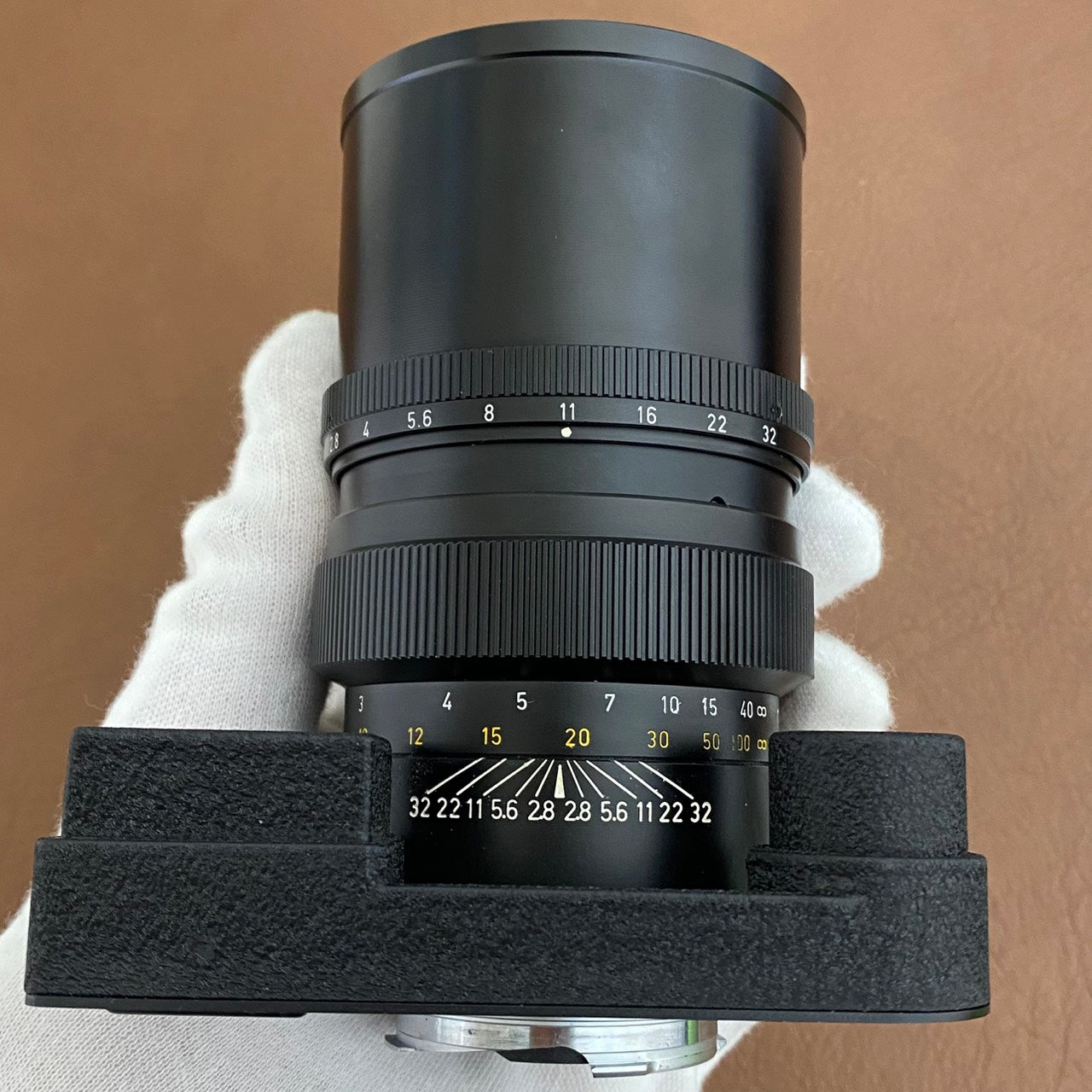 LEICA Elmarit M135mm f2.8 2nd 眼鏡付き 1974年製 箱付き メンテナンス済み