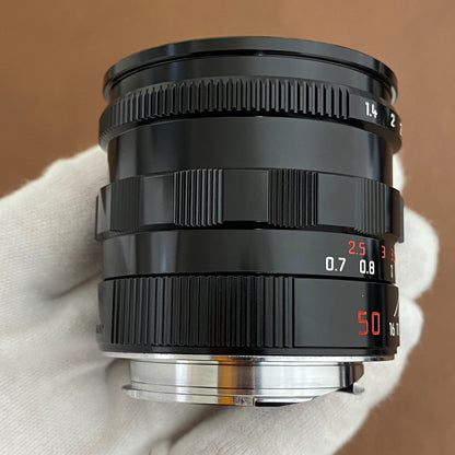 Summilux M50mm f1.4 3rd Black Paint Millennium 付属品完備