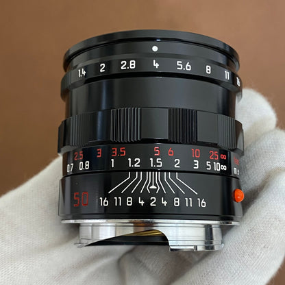 Summilux M50mm f1.4 3rd Black Paint Millennium 付属品完備