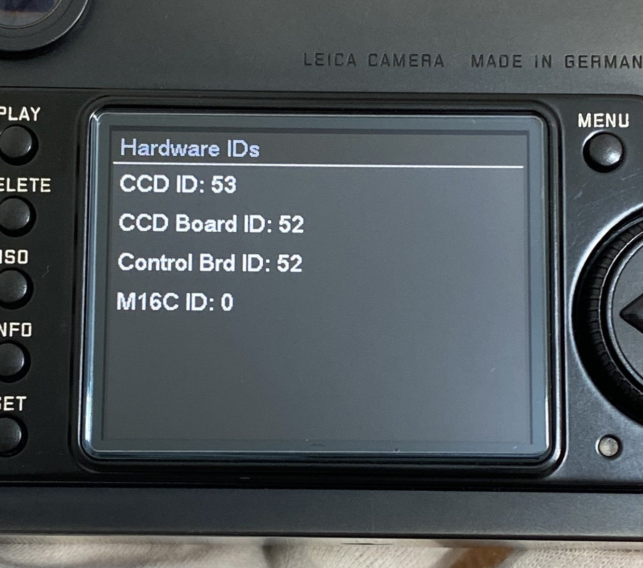LEICA M Monochrom Black Chrome センサー対策済み 箱付き