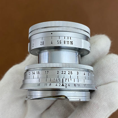 LEICA Summicron M50mm f2.0 沈胴 1954年製 メンテナンス済み