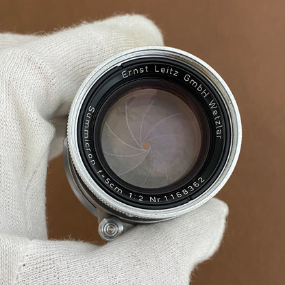 LEICA Summicron M50mm f2.0 沈胴 1954年製 メンテナンス済み