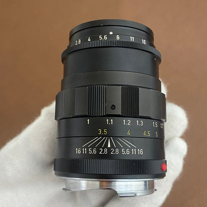 LEICA Tele-Elmarit M90mm f2.8 1st Black 1968年製 メンテナンス済み