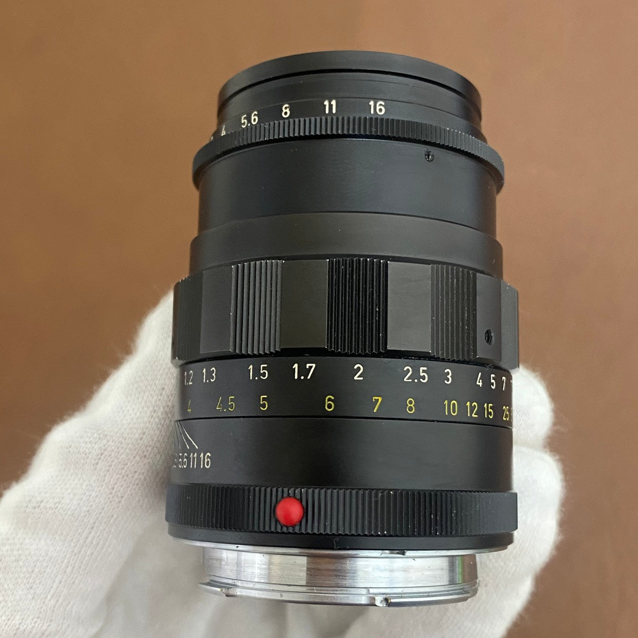 LEICA Tele-Elmarit M90mm f2.8 1st Black 1968年製 メンテナンス済み