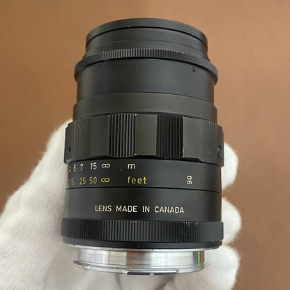 LEICA Tele-Elmarit M90mm f2.8 1st Black 1968年製 メンテナンス済み
