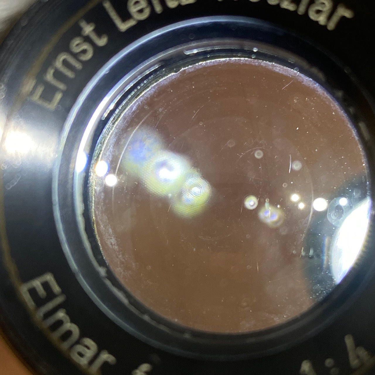 LEICA Elmar L90mm f4.0 Black 1938年製 メンテナンス済み