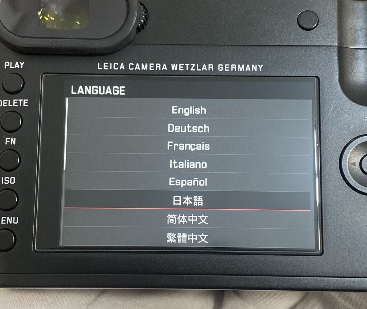 LEICA Q Typ116 Black