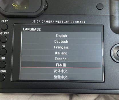LEICA Q Typ116 Black