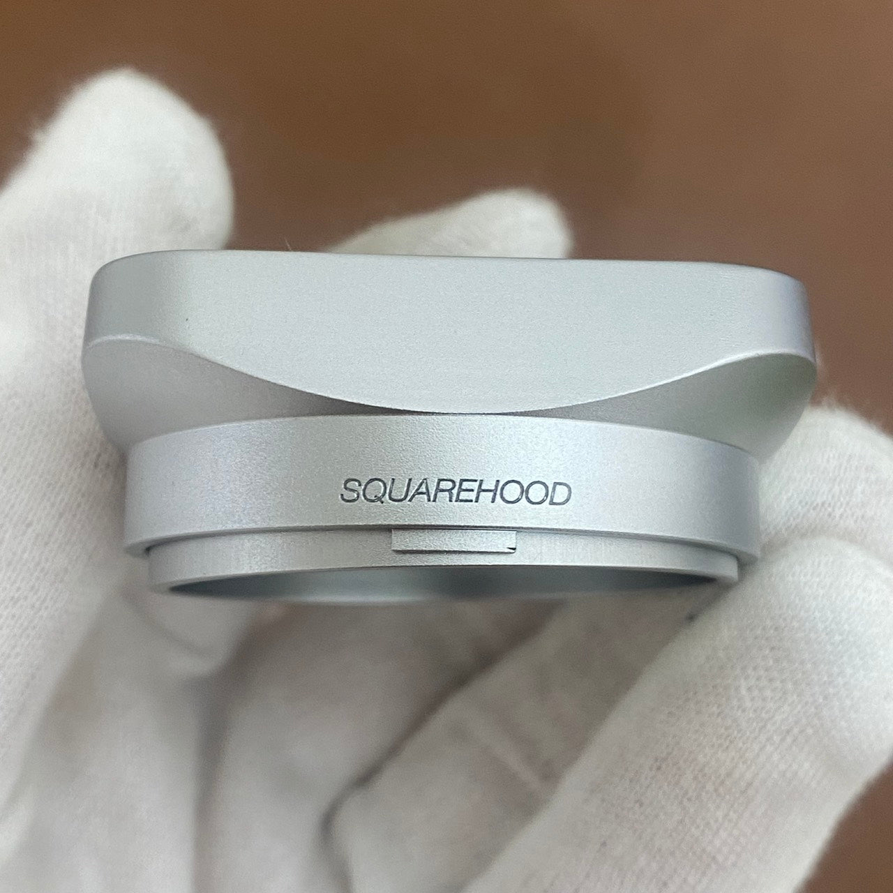 SQUAREHOOD Summicron M35mm 7枚玉＆1st ASPH用アルミフード Silver