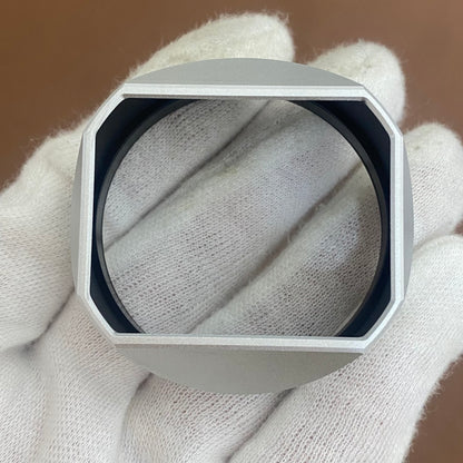 Tahusa Square Lens Hood for Summilux E43 Silver