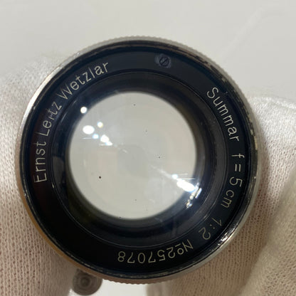 Summar L50mm f2.0 ニッケル 1935年製　