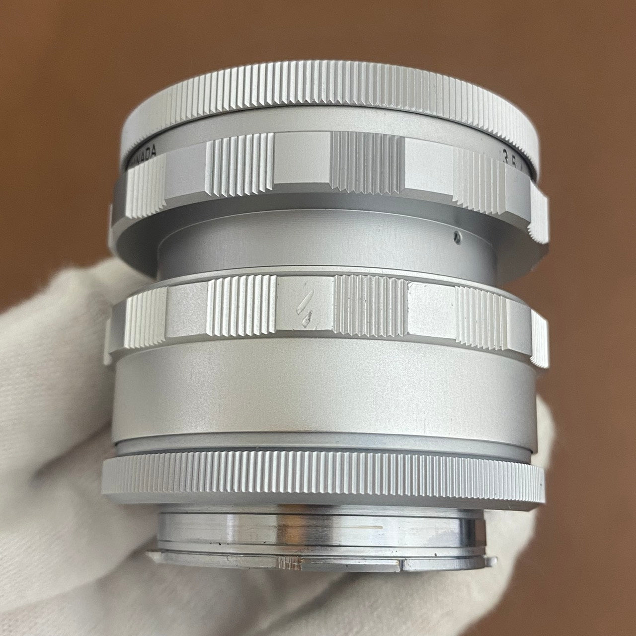 Elmar M65mm f3.5 Silver ビゾフレックス用+16464Kヘリコイド 1964年製 メンテナンス済み