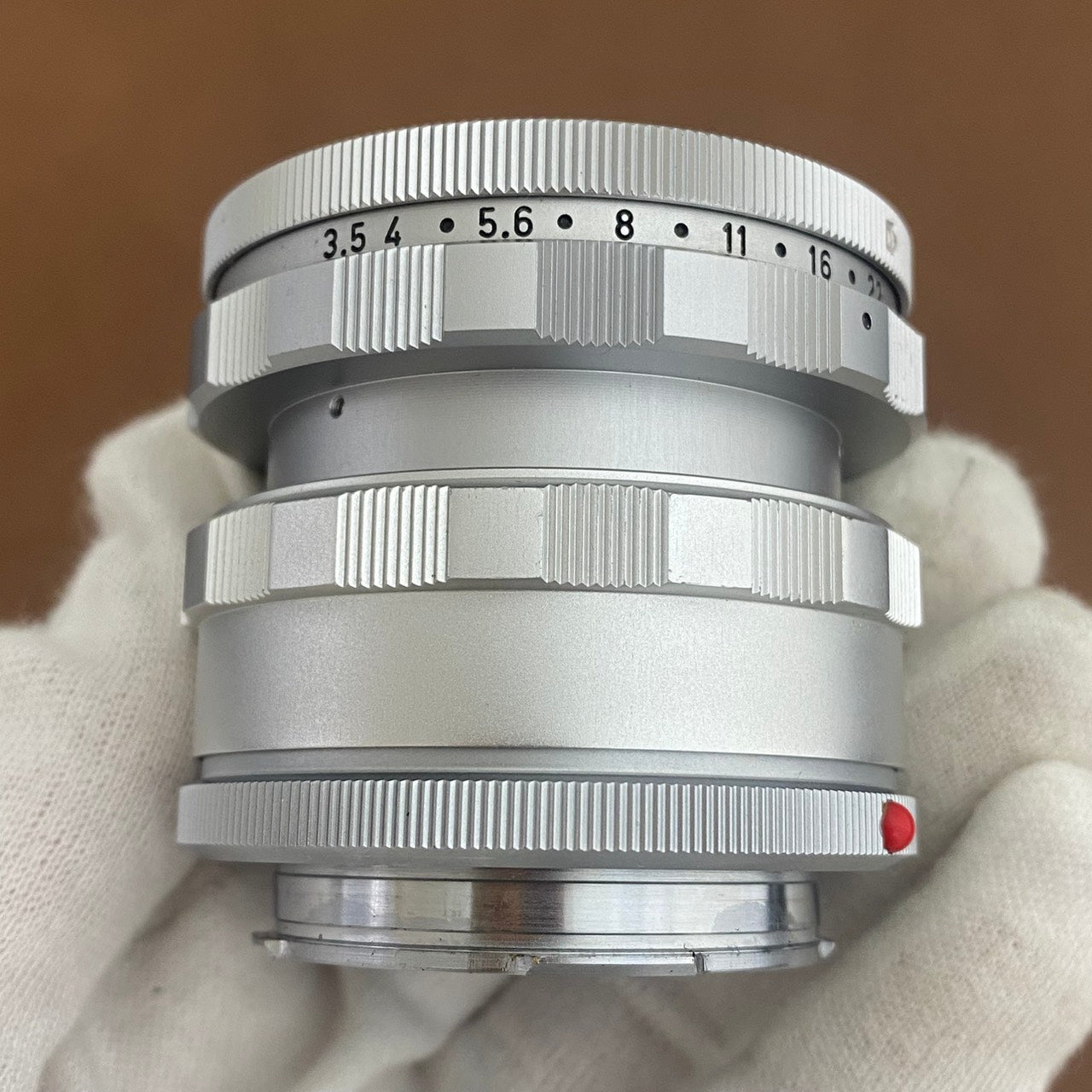 Elmar M65mm f3.5 Silver ビゾフレックス用+16464Kヘリコイド 1964年製 メンテナンス済み