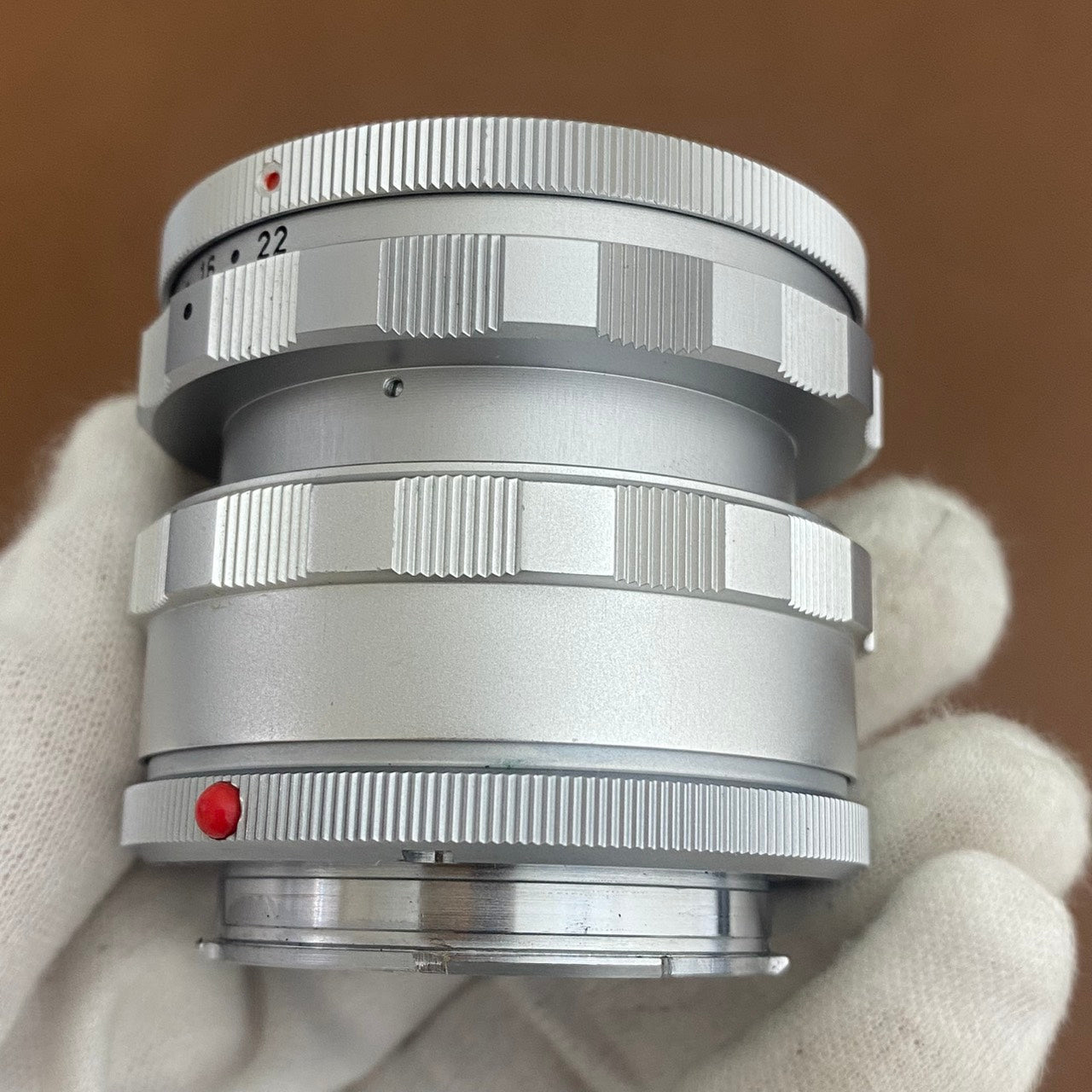 Elmar M65mm f3.5 Silver ビゾフレックス用+16464Kヘリコイド 1964年製 メンテナンス済み
