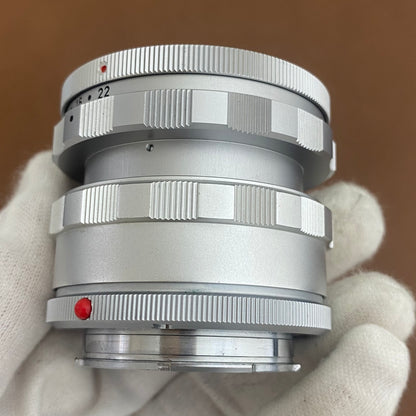 Elmar M65mm f3.5 Silver ビゾフレックス用+16464Kヘリコイド 1964年製 メンテナンス済み