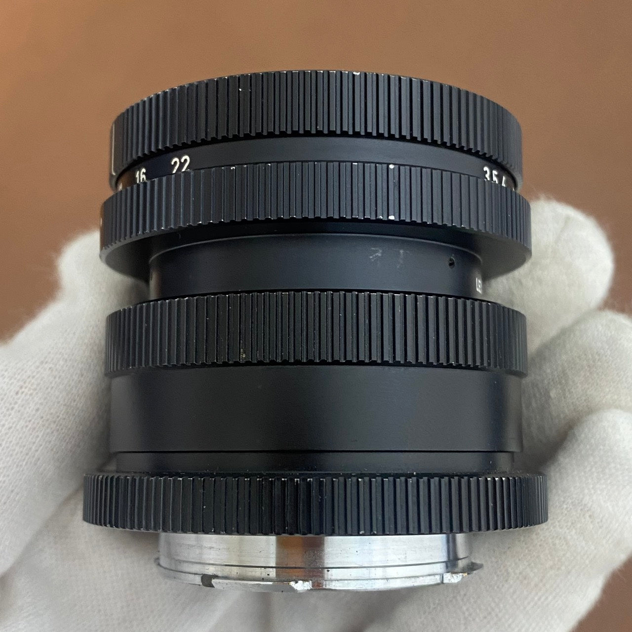 Elmar M65mm f3.5 Black ビゾフレックス用+16464ヘリコイド 1970年製 メンテナンス済み