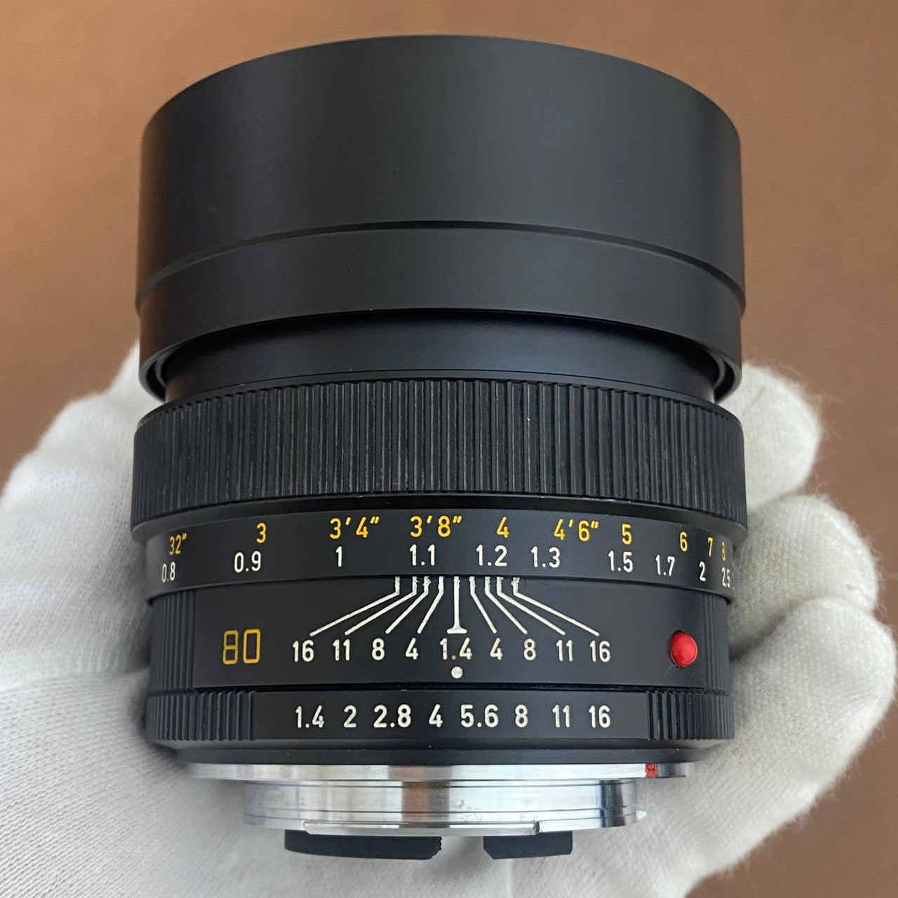 Summilux R80mm f1.4 3-CAM 1983年製 メンテナンス済み