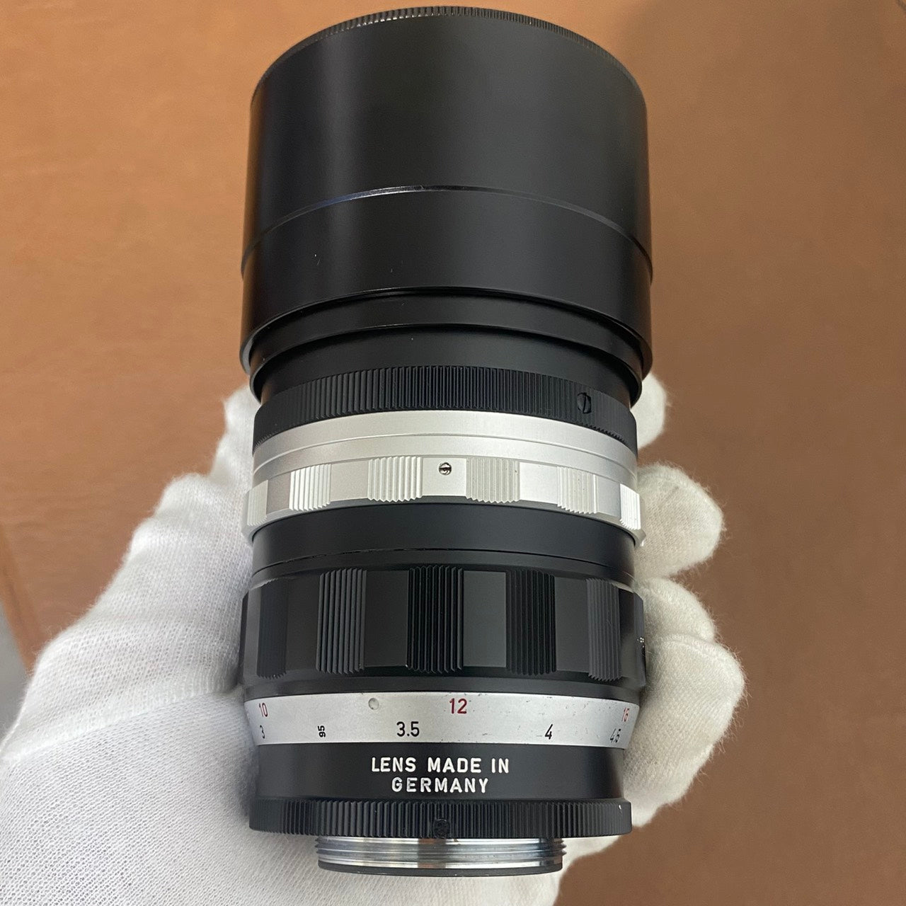 Telyt L200mm f4.0 フード組込 ビゾフレックス用+14020接写リング 1967年製 メンテナンス済み
