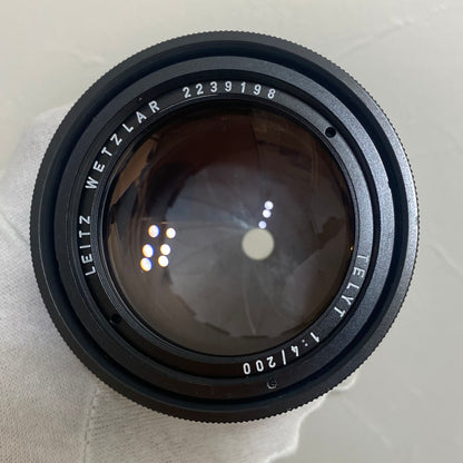 Telyt L200mm f4.0 フード組込 ビゾフレックス用+14020接写リング 1967年製 メンテナンス済み