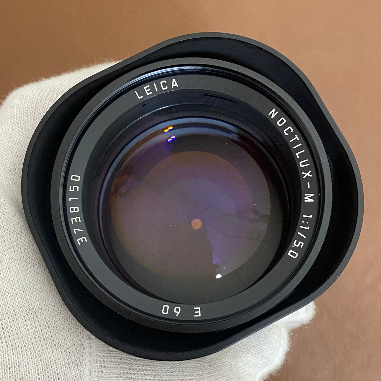 Noctilux M50mm f1.0 E60 4th フード組み込み 11822 1996年製