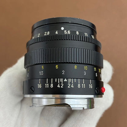 Summilux M50mm f1.4 2nd Black Chrome 1973年製