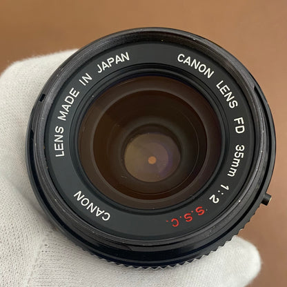 Canon FD 35mm f2.0 S.S.C.(I) Concave