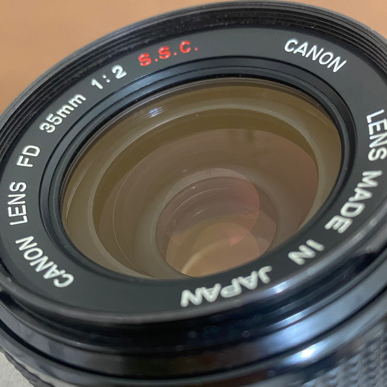 Canon FD 35mm f2.0 S.S.C.(I) Concave