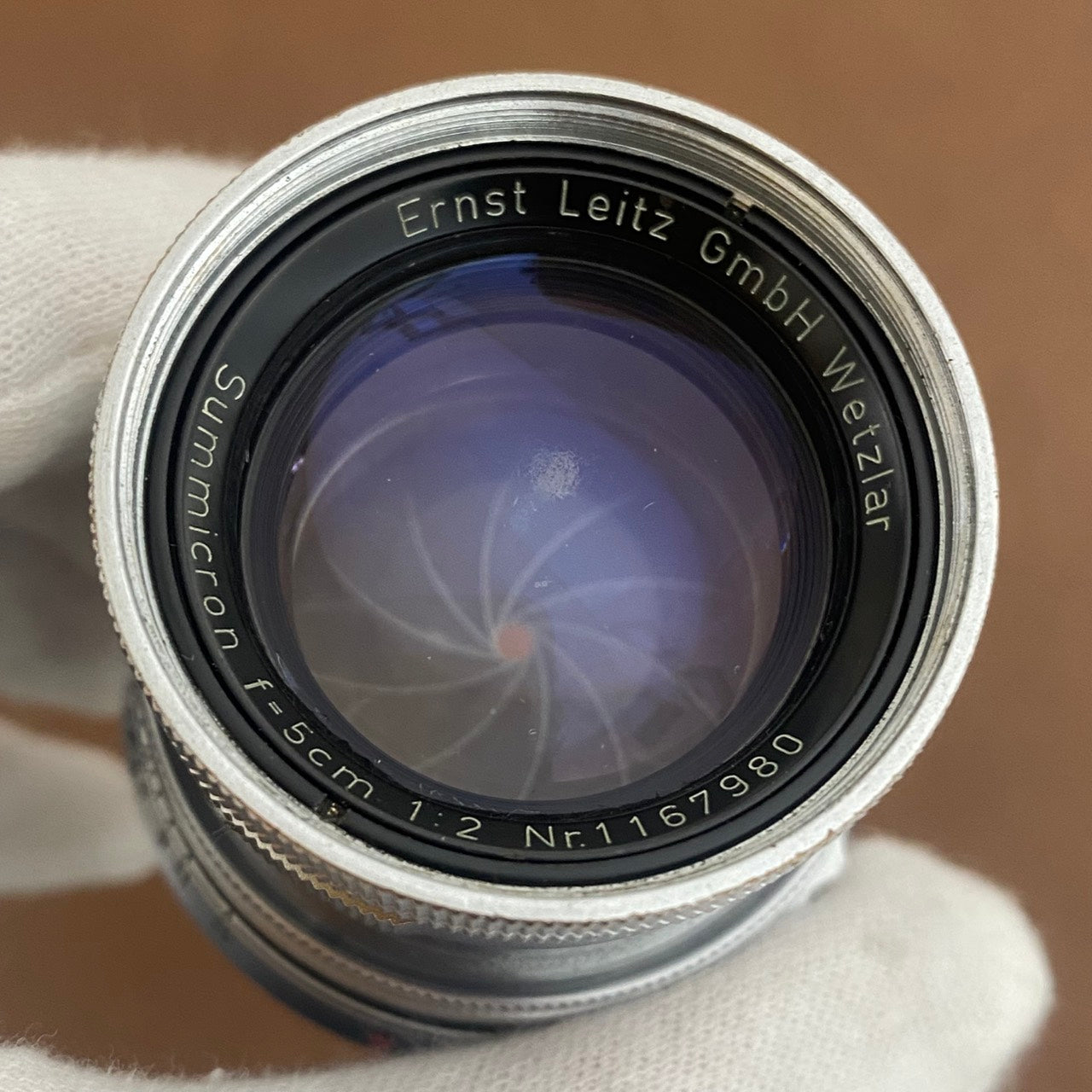 LEICA Summicron M50mm f2.0 沈胴 1954年製 メンテナンス済み