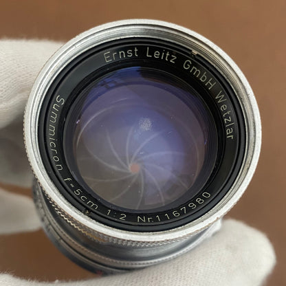 LEICA Summicron M50mm f2.0 沈胴 1954年製 メンテナンス済み
