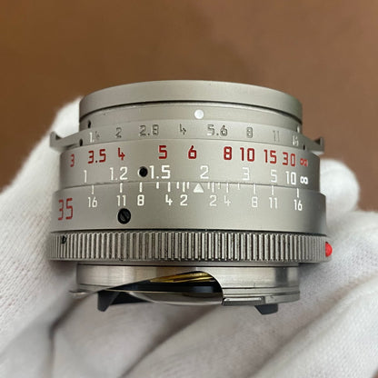 Summilux M35mm f1.4 2nd Titan チタン 1992年製 メンテナンス済み