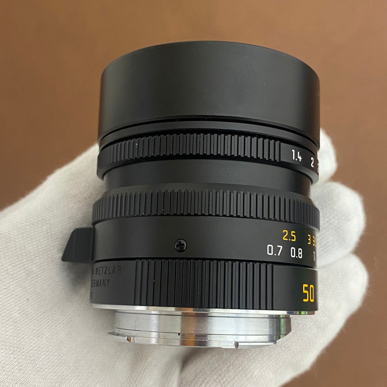 LEICA Summilux M50mm f1.4 ASPH.6bit Black 11891 2021年製 付属品完備