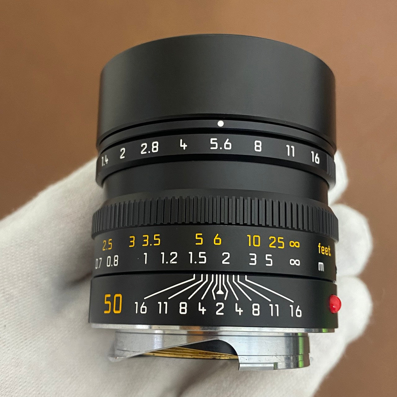 LEICA Summilux M50mm f1.4 ASPH.6bit Black 11891 2021年製 付属品完備