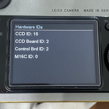 LEICA M9 Steel Grey Paint センサー対策済み