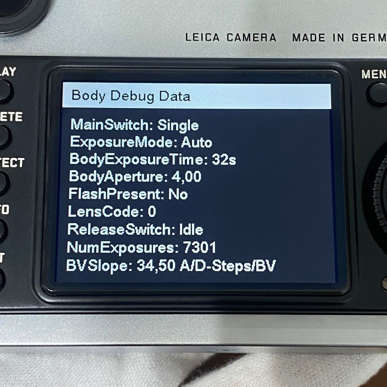 LEICA M8 Silver Chrome