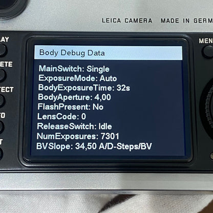 LEICA M8 Silver Chrome