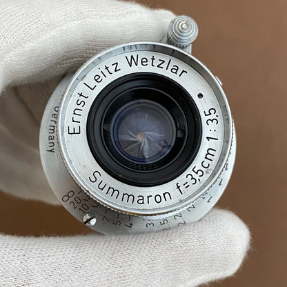 LEICA Summaron L35mm f3.5 前期 1950年製 メンテナンス済み